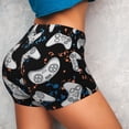 thumbnail image 6 of Seamless Workout Shorts Women - Game Biker Gym Running Yoga Spandex Shorts for Women, 6 of 7