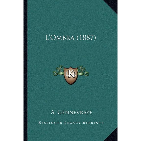 L'Ombra (1887) (Paperback)
