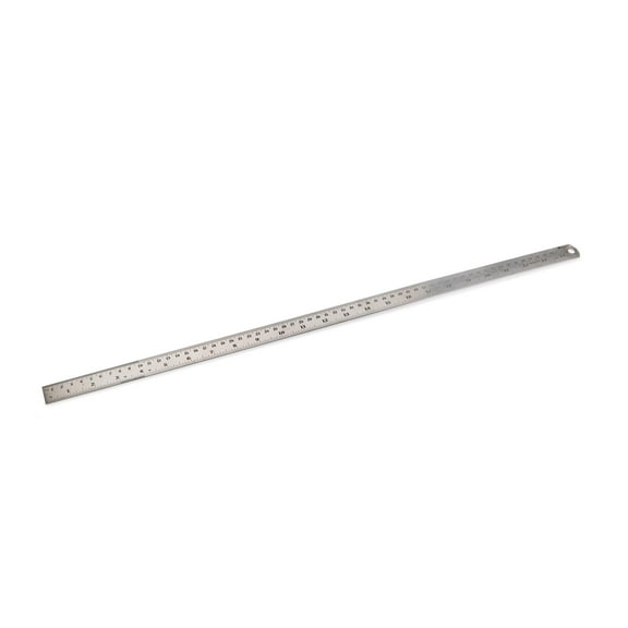 Woodriver 24" (600Mm) Stainless Steel Cabinetmaker's Rule