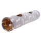 thumbnail image 1 of Túnel de peluche plegable para gatos, resistente a arañazos, ideal para gatos, conejos y cachorros., 1 of 14