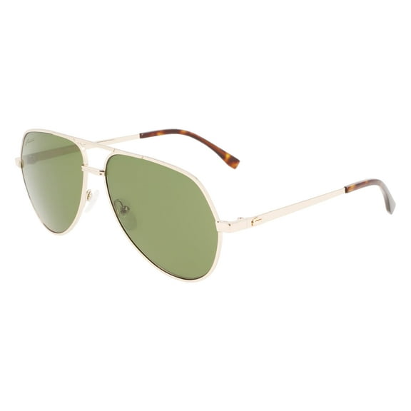Lacoste L250SE Pilot Sunglasses, Gold, One Size
