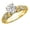 Yellow Gold, variant on 1 Carat t.w. 14K White Gold Vintage Style Channel Set Filigree Round LAB GROWN Diamond Engagement Ring with a 0.5 Carat D-E Color VS1-VS2 Clarity Center Stone