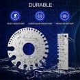 thumbnail image 4 of Professional Wire Gauge Measuring Tool, Metal Gauge Thickness Tool, Thickness Gauge and Double Sided, 4 of 5