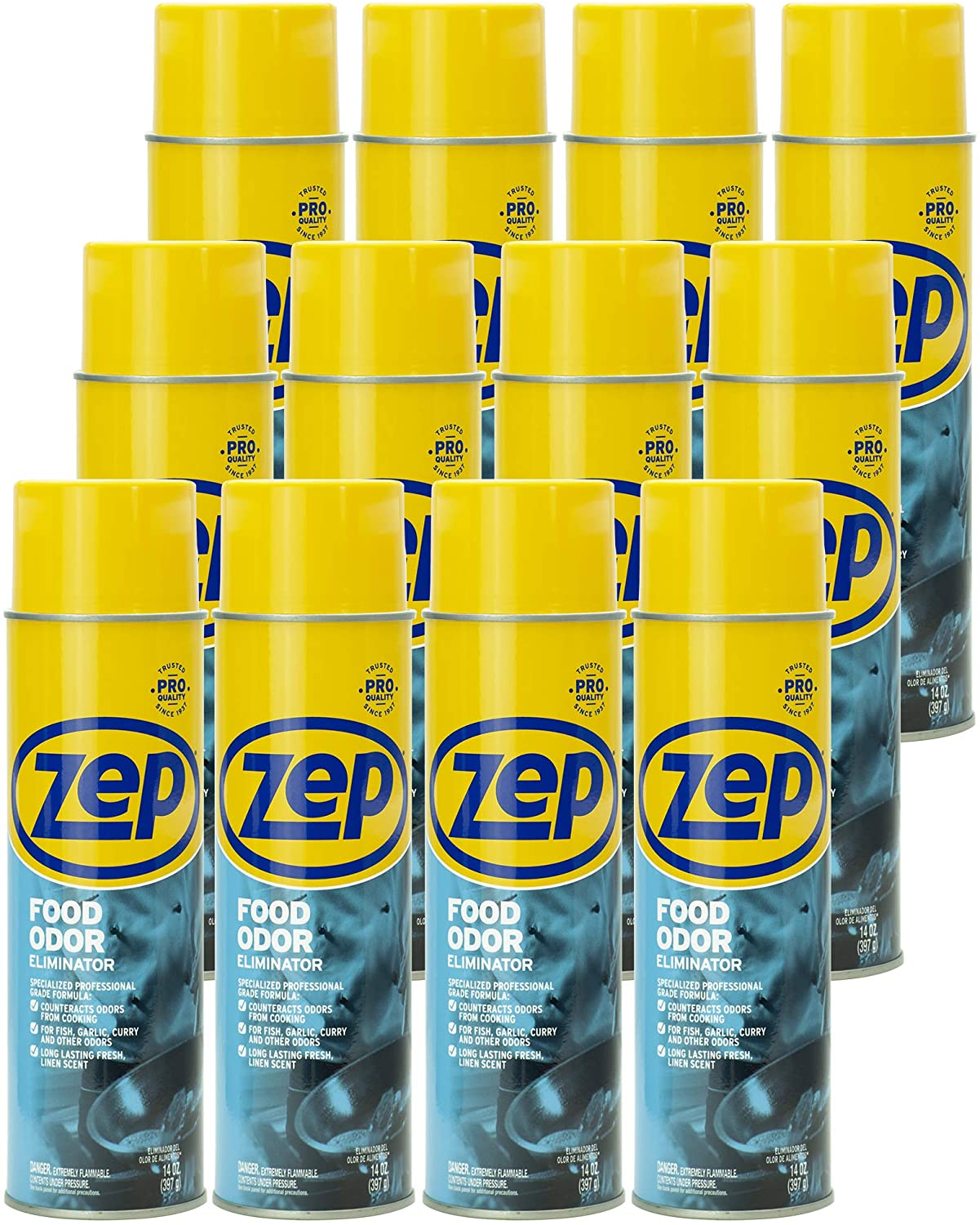 Zep Food Odor Eliminator 14 Ounce (Case of 12)
