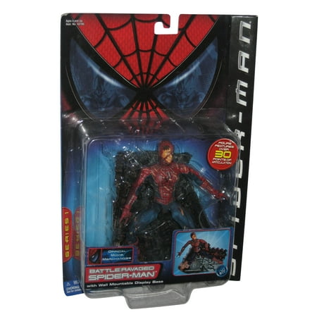 Marvel Spider-Man Movie Battle Ravaged Toy Biz Action Figure