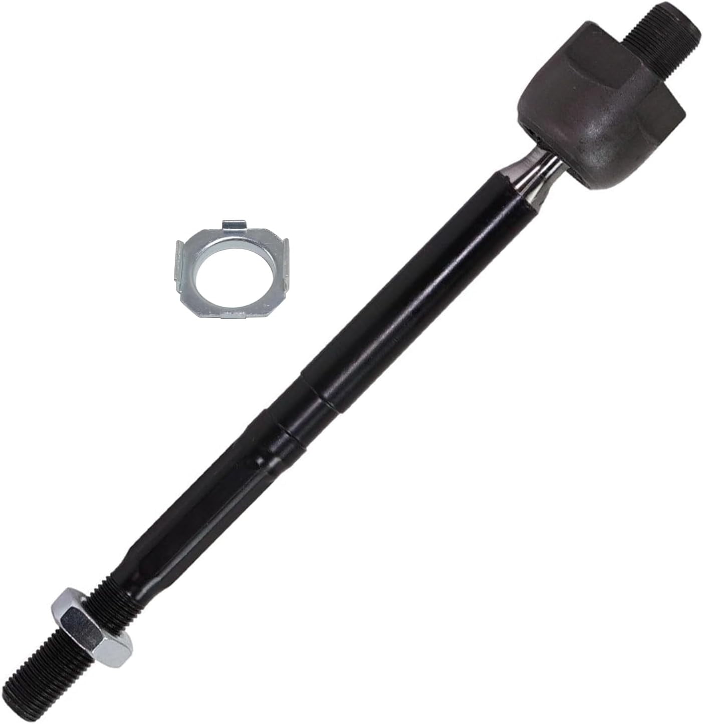 Detroit Axle - 2 Front Inner Tie Rods for 2009-2014 Honda Fit, 2010 2011 2012 2013 Tie Rod End Links Replacement [GAS]