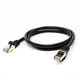 thumbnail image 3 of SatelliteSale RJ45 CAT-7 Red Ethernet SSTP Cable de Internet Cordón negro (3 pies) SatelliteSale Cable de ethernet, 3 of 6