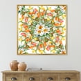 thumbnail image 2 of Designart 'Blooming Orange and White Tulips I' Traditional Framed Canvas Wall Art Print, 2 of 5