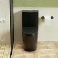 thumbnail image 6 of Resenkos Toilet, Tall Toilet,One Piece Toilet 1.1/1.60 GPF, Siphonic Dual Flush 4/6Lpf, 1000 Gram Map Flushing Score Toilet, Matte Black, 6 of 15