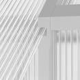 thumbnail image 3 of Serre à Entrée Piétonne en Polycarbonate – 6 X 10 Pi Robuste – Cadre en Aluminium avec Porte Verrouillable et Évent de Toit – Assemblage Rapide – Résistant aux Intempéries – Usage Toutes Saisons – Argent, 3 of 7