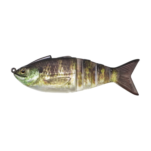 Lunkerhunt Gambit Swimbait Fishing Lure, 4.5 in, 5/8 oz, Gilly