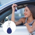 thumbnail image 6 of Unique Bargains Leather Key Fob, PU Leather Key Fobs with Key Rings Keychain Holder Dark Blue, 6 of 6
