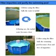 thumbnail image 2 of Strong Filtration Capacity Pool Filter Ball, Eco-Friendly Fiber for Above Ground Pool Replace Pool Filter Sand, High Filtration Strength & Fast Filtration Speed for Swimming, 2 of 5