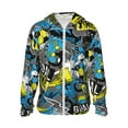 thumbnail image 1 of Balery Goal Time Sudadera ligera de manga larga con capucha y protección solar UPF 50+ para hombre y mujer, ideal para pesca y running-Medium, 1 of 7