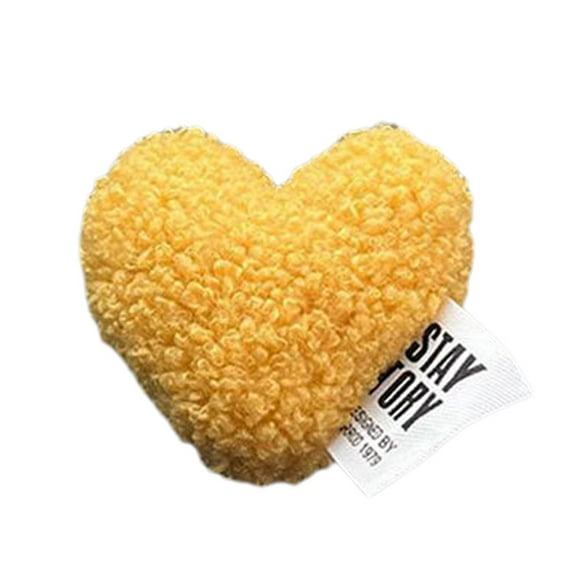 Cute Seat Back Car Hook Love Heart Plush Universal Auto Headrest Clothes Ha