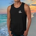 thumbnail image 2 of Gifts for Men! LINGLANG Mens Summer Tank Top Hawaiian Palm Tree Print Sleeveless Casual Shirt, 2 of 4