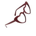 thumbnail image 3 of Minnieouse Sun Eyewear Mujeres Gafas de sol en forma de corazón Suministro de viaje multifuncional para adultos Mujeres Lady Girl Children Tipo 1 Lentes Tipo 12 Minnieouse AP008850-12, 3 of 6