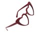 thumbnail image 3 of Minnieouse Sun Eyewear Mujeres Gafas de sol en forma de corazón Suministro de viaje multifuncional para adultos Mujeres Lady Girl Children Tipo 1 Lentes Tipo 12 Minnieouse AP008850-12, 3 of 6