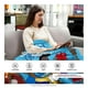thumbnail image 4 of Frazada Providencia Stitch Flores de 127x152cm Azul, 4 of 4