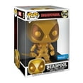 thumbnail image 2 of Funko POP! Marvel: Gold Deadpool with Swords, 10" Tall, Vinyl Gold Metallic, 2 of 2