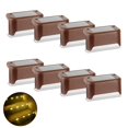 thumbnail image 1 of Luz Led Solar para exteriores, luces de jardín, lámpara Solar resistente al agua, luz Solar para exteriores, para escalera, jardín, valla, decoración, lámpara Solar, luz solar Tan Jianjun unisex, 1 of 2