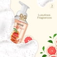 thumbnail image 2 of LOVERY Foaming Hand Soap-Pack of 3-Moisturizing Hand Soap with AloeVera & Essential Oils-Alcohol-Free Hand Wash in Honey Almond PomegranatePeach Lavender Jasmine Scent-Free Swarovski Bracele, 2 of 5