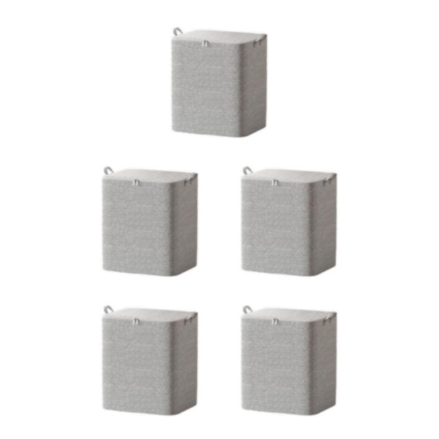 relayinert Sac de Rangement Durable pour Garde-Robe Vêtements en Excellent État Organisateurs de Vêtements Pliables Boîte de Rangement Réutilisable Type2 5Set
