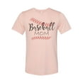 thumbnail image 1 of "Baseball Mom Shirt, Baseball Mom, Soft Bella Canvas, Sublimation, Baseball Shirt, Sports Mom, Gift For Her, Boy Mom, Girl Mom, Baseball Tee, Peach, XL", 1 of 1