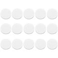 thumbnail image 1 of 500 Uds. Tapas de papel para vasos de leche, películas desechables a prueba de fugas para vasos, suministros de película de sellado de papel de forma redonda, 1 of 7
