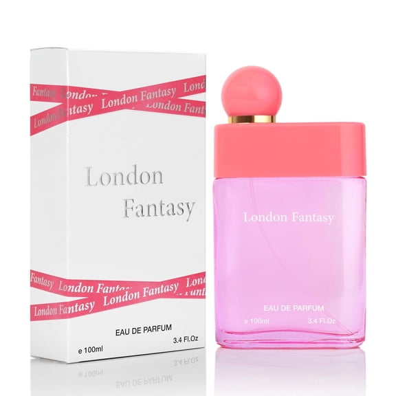 London Fantasy Perfume for Women, Floral Fruity Scent with Berry Notes, 100ml Eau de Parfum Spray