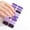 A, variant on RKSTN Press on Nails 16 Strips Semi Cured Gel Nail Stickers Nail Lamp Required Gel Nail Polish Wraps Gel Nail Art Stickers for Women Girls