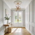 thumbnail image 3 of Mid-Century Modern 15-Light Gold Sputnik Chandeliers for Dining Room, 3 of 15
