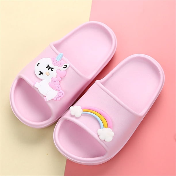 Novedad de verano de Disney, sandalias para niños, zapatillas de verano con bonitas princesas de dibujos animados, zapatillas de baño antideslizantes resistentes al desgaste, plantilla 220 de 21,8 cm Gao Jinjia LED