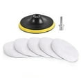 thumbnail image 1 of Car Polishing Buffing Pad Kit Removes Scratches and Oxidation Slip Resistant Easy to Use Multi Purpose with Self Adhesive Sponge for Car Polishing Drill Adapter, 1 of 8