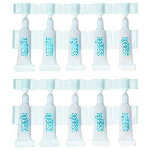 Instantly Ageless Facelift - Instant Eye Bag Remover Puffiness - 10 Vials - Instant Under Eye Bags Remover - Wrinkle Tightener - Instant Wrinkle Remover for Face Instant Lift 10 Count (Pack of 1)