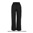 thumbnail image 2 of Pantalón George para Dama, Cronchado con dos Pinzas al Frente Negro Talla CH, 2 of 4