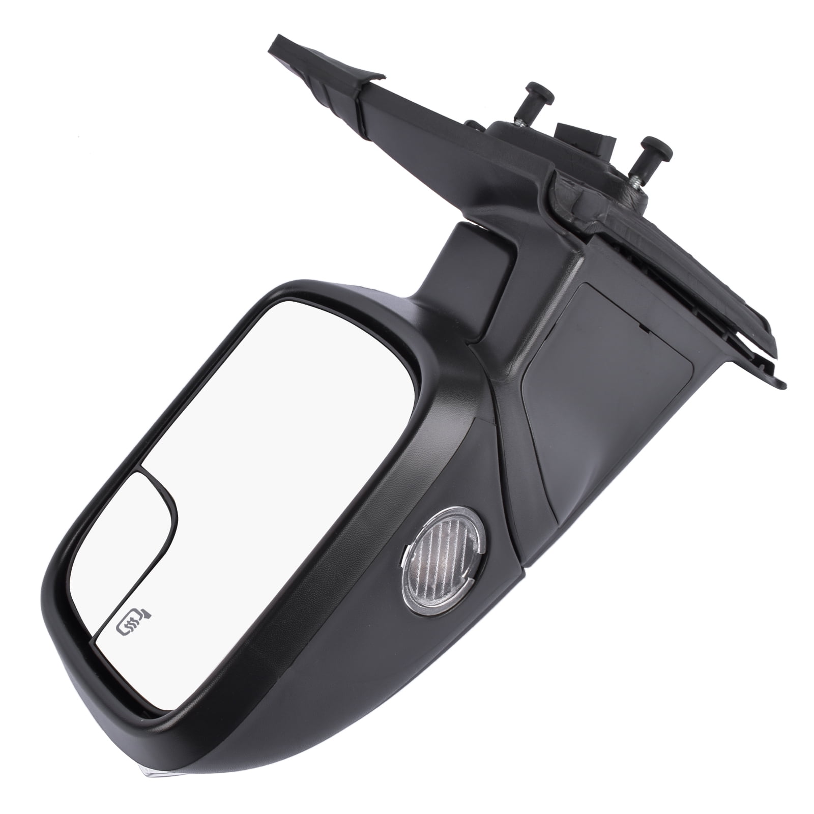 Mustrod Left Driver Side Mirror w/ Turn Signal Puddle Heated Light for 16-19 Ford Explorer FO1320554
