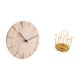 thumbnail image 5 of Reloj De Pared Creativo De Madera Maciza Con Soporte Giratorio Para Secar Tazas, Organizador Decorativo Silencioso Que No Hace Tictac Para Restaurante, Oficina, Sala De Estar Y Armario., 5 of 8