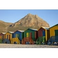 thumbnail image 2 of Young, Bill 14x11 White Modern Wood Framed Museum Art Print Titled - Beach huts, Muizenberg, Cape Town, South Africa, 2 of 4