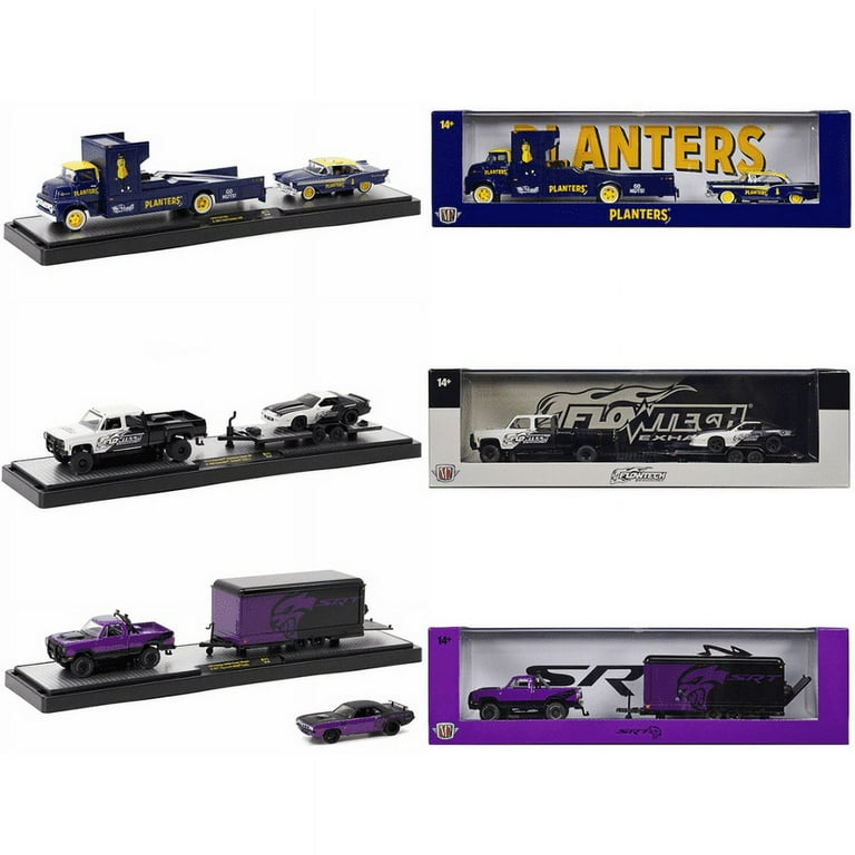 M2 Machines Auto-Haulers Release 71 - 1970 Ford COE and 1957 Ford