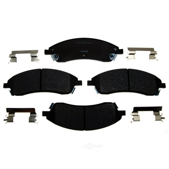 Raybestos R-Line Metallic Brake Pad Set, MGD1019AMH, Fit for 2009-2004 Cadillac SRX Models