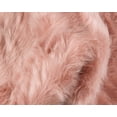 thumbnail image 2 of 24" x 36" x 1.5" Dusty Rose Faux Sheepskin - Area Rug, 2 of 2