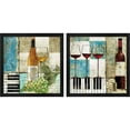 thumbnail image 1 of Great Art Now Bon Vin & Bon Appetit by Keith Mallett, 2 Piece Framed Art Set Each 13"W x 13"H, 1 of 3