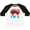 thumbnail image 3 of Inktastic Fire Truck 2nd Birthday Boys or Girls Toddler T-Shirt, 3 of 5