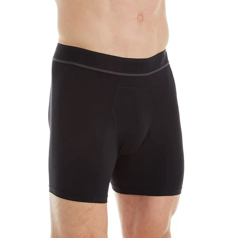 Saxx BLACK Underwear Kinetic HD Boxer Brief, US Large 