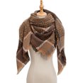 thumbnail image 2 of CHEGUTA Neck Scarf for Women Winter Scarf,Women's Fall Winter Classic Tassel Plaid Warm Soft Chunky Large Blanket Wrap Shawl Scarves, 2 of 4