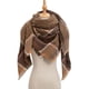 thumbnail image 1 of 2024 Plaid Winter Scarf Women Luxury Warm Foulard Solid Scarves Fashion Casual Scarfs Cashmere Bufandas Hombre, 1 of 5