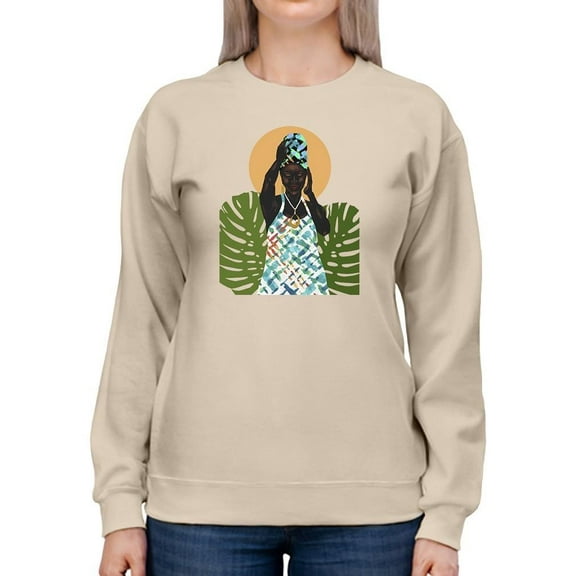 Her Faith Sweatshirt Women -Alonzo Saunders Designs, Female Medium