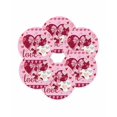thumbnail image 7 of 15 Inch Round Placemats Set of 6, Happy Valentine's Day Non Slip Heat Insulation PP Table Mats, Pink Love Hearts Romantic Washable Place Mats for Kitchen Dining Party Table Decor, 7 of 7