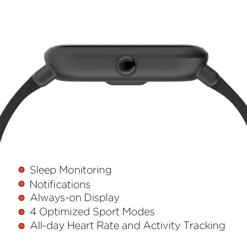 Amazfit Bip Smartwatch by Huami (A1608 Black) - image 5 of 9